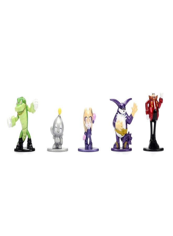 Jada Sonic The Hedgehog Nano Metalfigs 18 Pack Series 2 Die-Cast Figure Set - Includes Sonic, Shadow, Amy Rose, Rouge Toys - Image 4